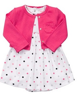 Váy áo bé gái Carter's Baby Set, Baby Girls 6 Months Mua hàng Mỹ tại e24h