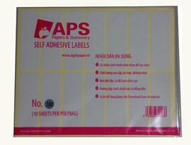 Tuyển đại lý phân phối giấy photocopy và nhãn dán decal APS Việt Nam