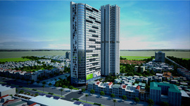 Bán chung cư tháp đôi trung tâm Hà Đông ( Unimax ), giá 13. 2tr/ m2