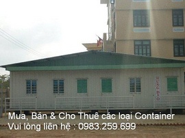 Bán & cho thuê container giá rẻ tại Hà Nội