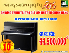 Vui xuân đón tết cùng đàn Piano Ritmuler Up110R2 giá cực rẻ