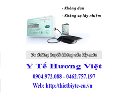 Máy đo đường huyết không cần lấy máu không đau Omelon Á