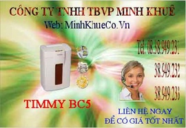 máy huỷ giấy timmy BCC5 huỷ vụn giá rẽ cuối năm