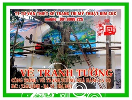 VE TRANH TUONG, 23 VE TRANH TUONG NHA HANG LA CO 0916969225