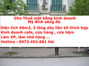 Tp. Hà Nội: Cho thuê mặt bằng kinh doanh tại khu đô thị mỹ đình sông đà CL1231549