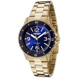 Đồng hồ nữ I By Invicta Women's 89051-006 18k Gold-Plated Stainless Steel Blue