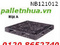 [1] Pallet nhựa mới 100% 1200x1000x120mm giá siêu rẻ