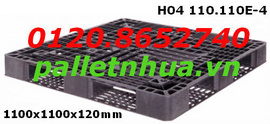 Pallet nhựa mới HO4 110.110E-4