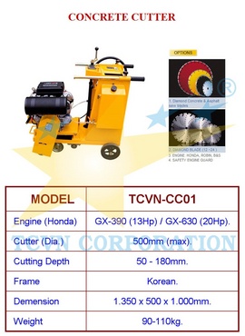 Máy Cắt Bê Tông TCVN-cc01