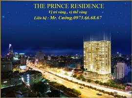 Bán căn hộ cao cấp The Prince Pesidence, Nguyễn Văn Trỗi Quận. PN. Giá 40tr/ m2.