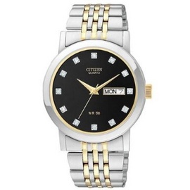 Đồng hồ nam Citizen Quartz Day-Date Watch Silver BK4054 có tại e24h