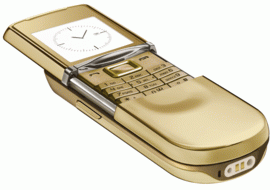 Điện thoại NOKIA 8800 Sirocco Gold xách tay từ Đức, Anh mới nguyên hộp