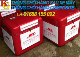 thùng chở hàng sau xe máy, bán thùng chở hàng tại hà nội, thùng chở hàng giá rẻ