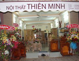 Nội thất gỗ sồi cao cấp Thiên Minh