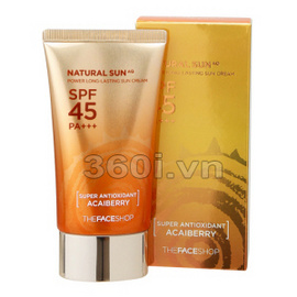 Kem chống nắng SPF45 The Face Shop