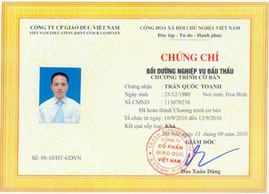 Học nghiệp vụ đấu thầu uy tín tại HN và HCM 0976 27 00 11 - MS Liên