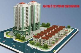 Bán gấp chung cư CC19T, khu nhà ở CB công an quận Hoàng Mai