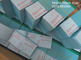 In vé xe, in vé gửi xe, xưởng in vé gửi xe, in vé gửi xe giá rẻ tại Hà Nội