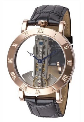 Đồng hồ M. Johansson Mechanical Hand Winding Full Skeleton Men's Watch