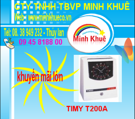 bán máy chấm công timmy T200A giá ưu đãi lớn 01678557161