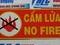 [1] Bộ cấm lửa, cấm hút thuốc