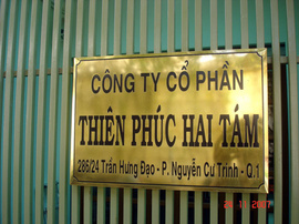 Bảng số nhà