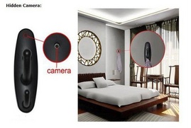 Móc áo camera ngụy trang móc treo quần áo camera siêu nhỏ ghi âm quay phim siêu