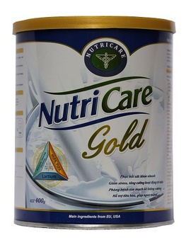 nutricare gold- Sản phẩm không chứa đường Lactose - Người không uống được sữa vẫ