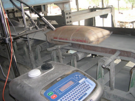 Máy in ngày sản xuất hạn sử dụng trên bao xi măng, bao bột mì, phân bón