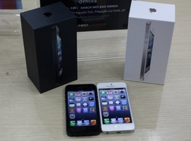 bán iphone 5g 16gb xách tay singapore giá khuyến mãi, fullbox mới 100%