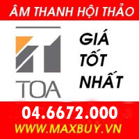 Phân phối sản phẩm thiết bị âm thanh hội thảo hãng TOA (JAPAN) số 1 Việt Nam