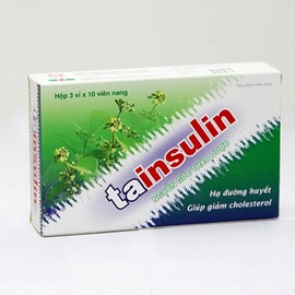 Tainsulin - Hạ đường huyết & Giảm cholesterol