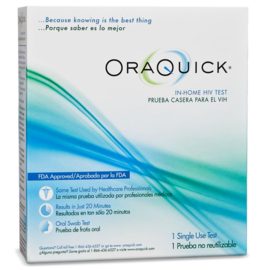 Dụng cụ kiểm tra HIV tại nhà - Oraquick HIV Test in Home