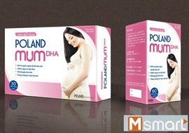 POLAND MUM DHA "lựa chọn tốt nhất cho phụ nữ trước và trong khi mang thai"