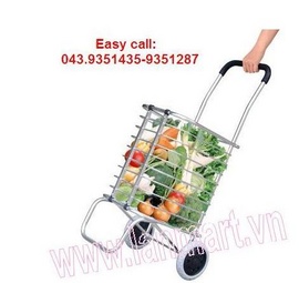 Xe đi chợ inox 2 bánh LC-XDC094