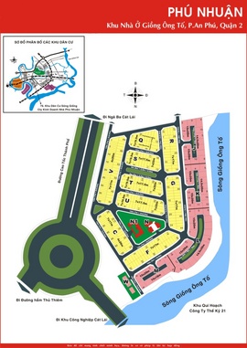 Đất Dự Án khu dân cư Phú Nhuận Sông Giồng. quận 2
