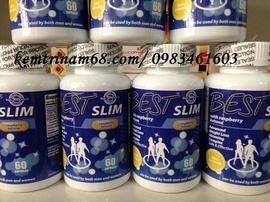 Thuốc giảm cân best slim thế hệ mới 60 viên