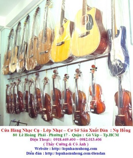 Dạy guitar căn bản - nâng cao - đệm hát