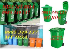 KM thùng rác công cộng, thùng đựng rác 120 lít, 240 lít (0985 349 137)
