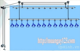 Giàn phơi quần áo thông minh quá HOT đây!!!