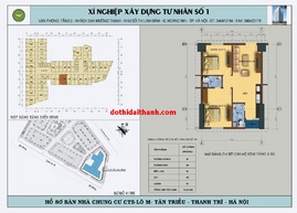 Bán chung cư xa la CT5, 75m, 80m, 93m, 125m Gía SỐC 14 tr/ m