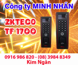 Máy chấm công ZKTECO TF-1700 giá tốt nhất tại Bình Dương. Lh:0916986820 Ngân