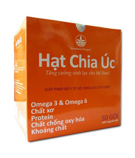 Hạt Chia -ÚC, -Cung cấp dưỡng chất cho cơ thể nhất là vận động viên, làm việc nặng