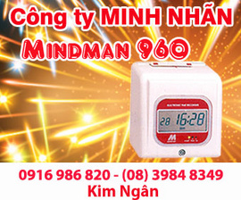 Máy chấm công Mindman M960 lắp đặt tại Đồng Nai, giá rẻ. Lh:0916986820 Ms. Ngân