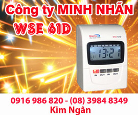 Máy chấm công WSE-61D giá siêu tốt tại Bình Phước. Lh:0916986820-08. 39848349 Ngân