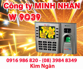 Máy chấm công WSE_9039 giao hàng và bảo hành tại Tây Ninh. Lh:0916986820 Ms. Ngân
