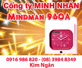 Máy chấm công M960A/ M960 giá tốt, lắp đặt tại Bình Thuận. Lh:0916986820 Ms. Ngân