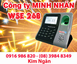 Máy chấm công WSE 268 lắp đặt tại Hòa Bình, giá siêu rẻ. Lh:0916986820 Ms. Ngân