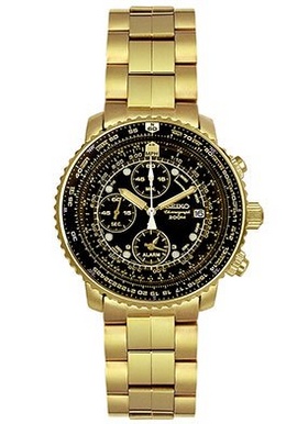 Đồng hồ nam Seiko Men's SNA414 Flight Alarm Chronograph Watch có tại e24h. vn