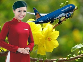 Vé máy bay Tết 2014 Vietnam Airlines